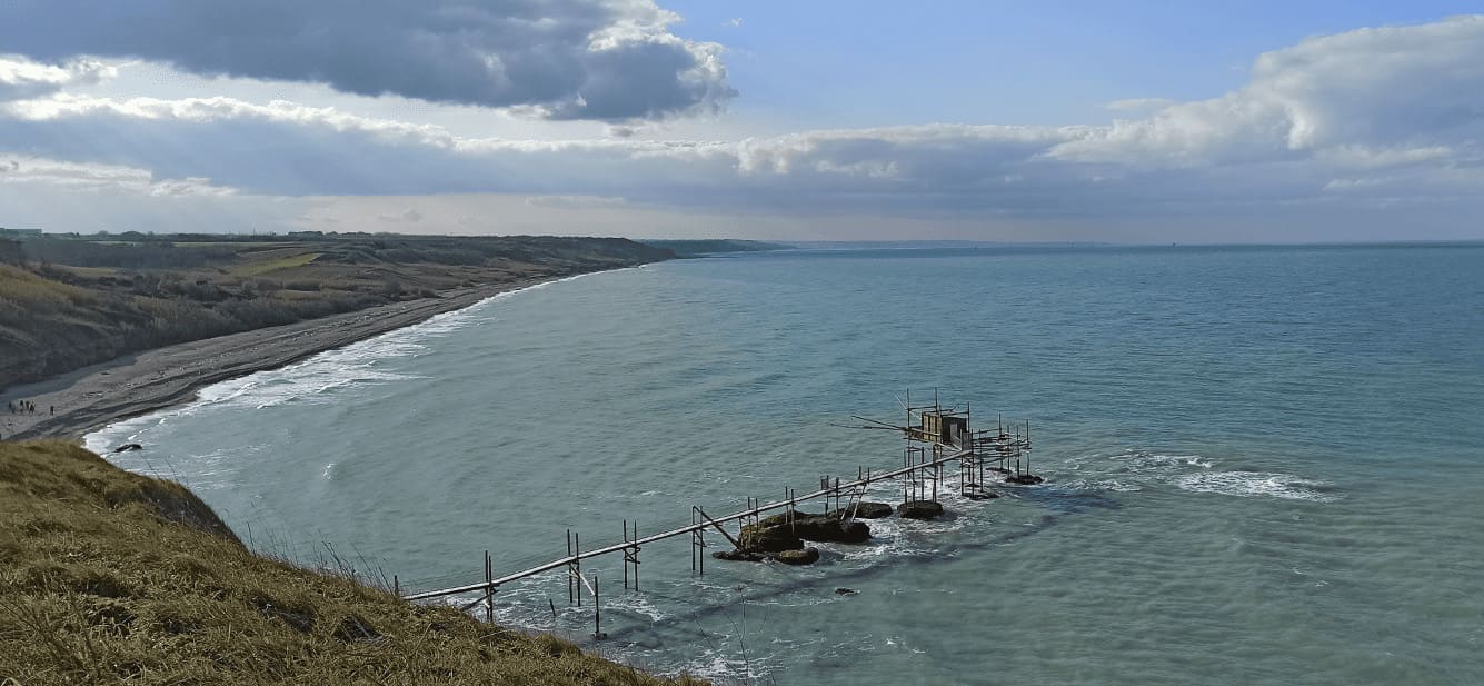 Riserva di Punta Aderci da visitare in Abruzzo vicino al b&b vegan Bel campà