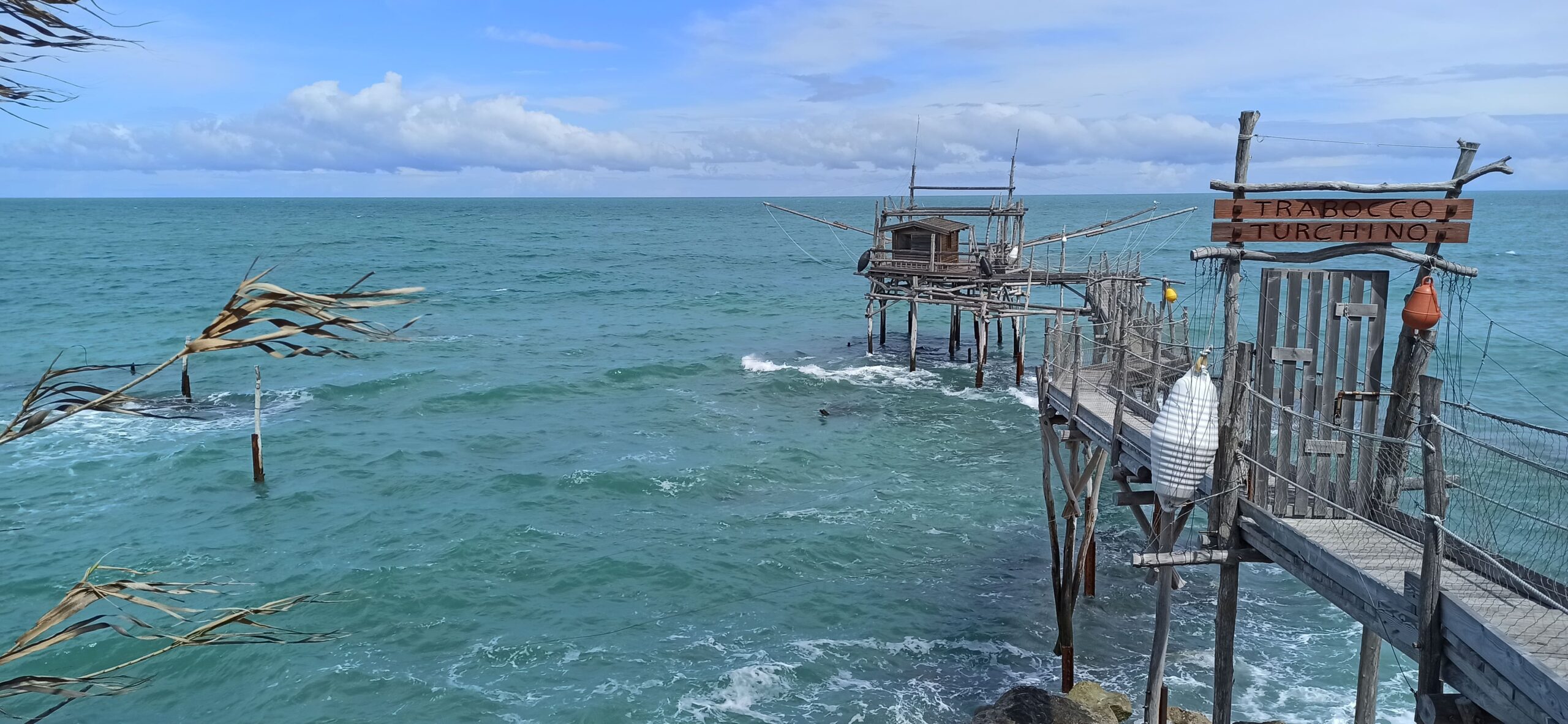 Costa dei Trabocchi vicino al B&B vegan Bel Campà in Abruzzo